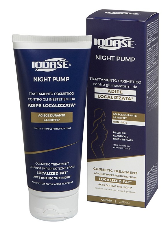 IODASE NIGHT PUMP TRATTAMENTO NOTTE ADIPE LOCALIZZATA 200 ML - latuafarmacia.org