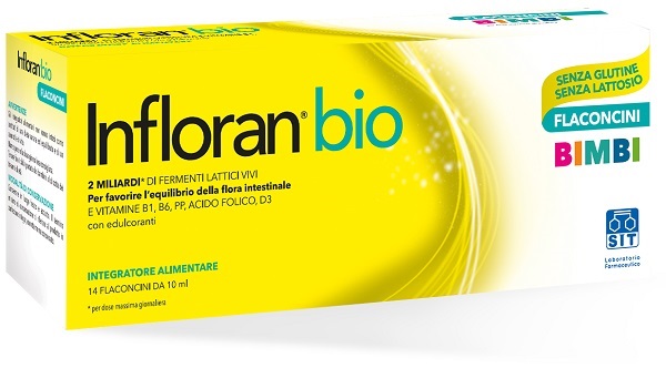 INFLORAN BIO BIMBI 14 FLACONCINI - latuafarmacia.org