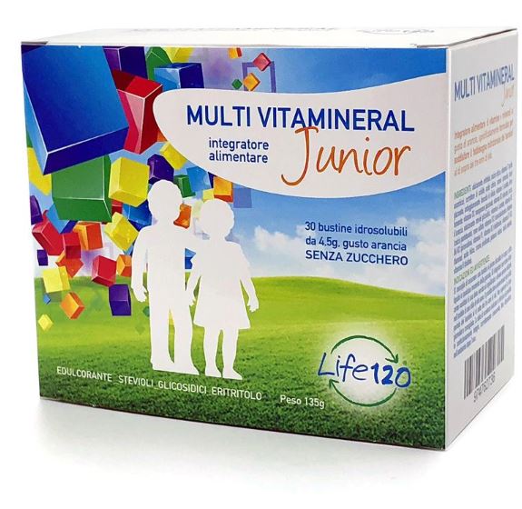 MULTI VITAMINERAL JUNIOR 30 BUSTINE - latuafarmacia.org