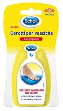 SCHOLL CEROTTI PER VESCICHE PICCOLI 6 PEZZI - latuafarmacia.org