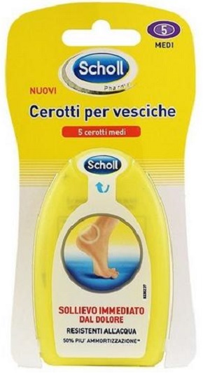 SCHOLL CEROTTI PER VESCICHE MEDIO 5 PEZZI - latuafarmacia.org