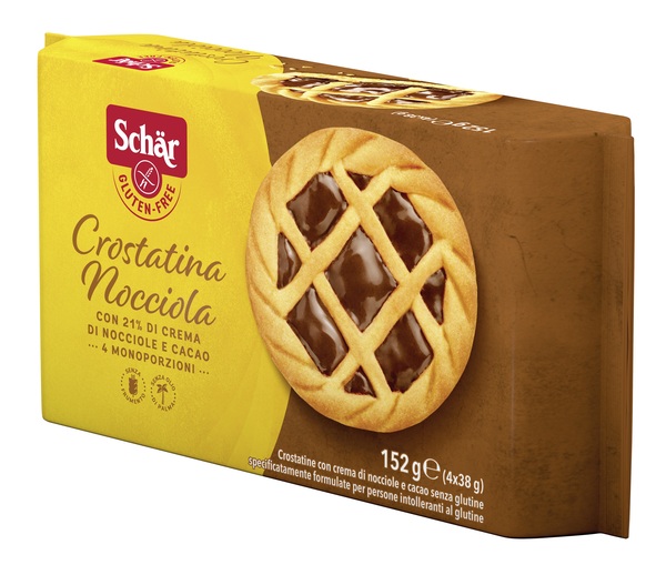 SCHAR CROSTATINA NOCCIOLA 4 MONOPORZIONI DA 38 G - latuafarmacia.org