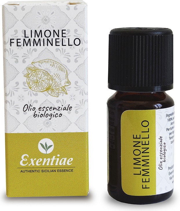 EXENTIAE OLIO ESSENZIALE LIMONE FEMMINELLO SICILIA BIO 10 ML - latuafarmacia.org