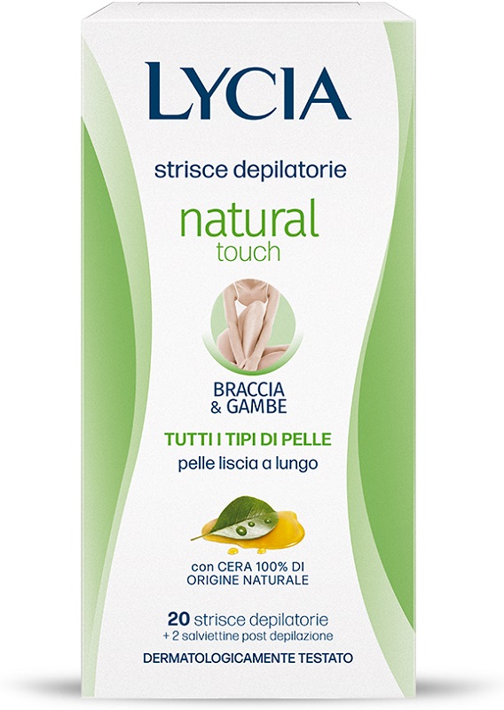LYCIA 20 STRISCE B/G NATURALE 12 PEZZI - latuafarmacia.org