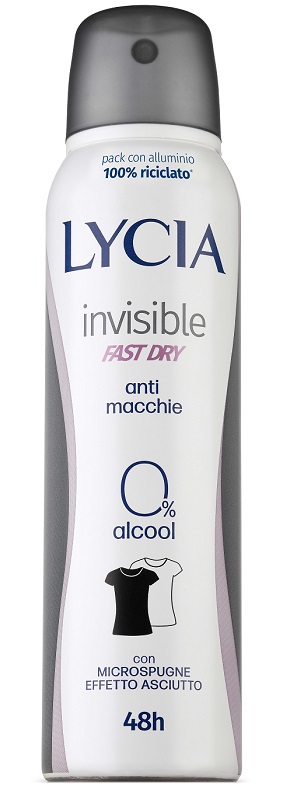 LYCIA SPRAY INVISIBLE FAST DRY 150 ML - latuafarmacia.org