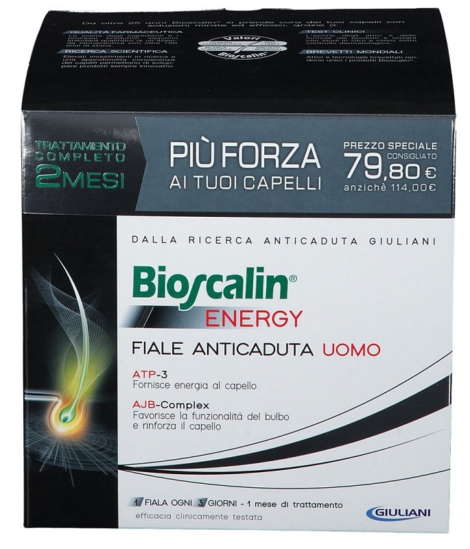 BIOSCALIN ENERGY FIALE DOPPIA TAGLIO PREZZO - latuafarmacia.org