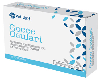 VET BROS SOLUZIONE SALINA STERILE OFTALMICA AD USO VETERINARIO 10 FIALE DA 5 ML - latuafarmacia.org
