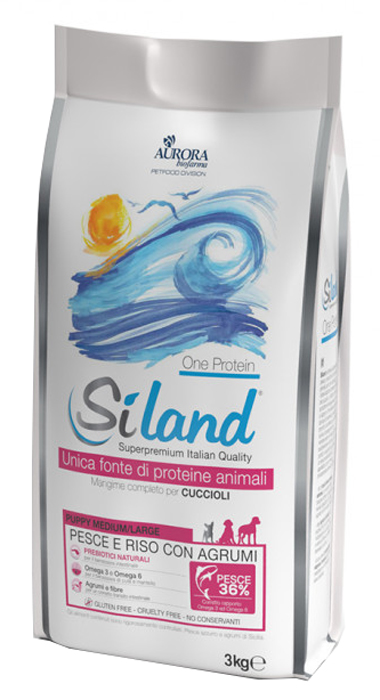 SILAND PUPPY MEDIUM/LARGE PESCE 3 KG - latuafarmacia.org