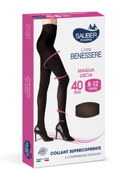 COLLANT SUPERCOPRENTE SAUBER 8-12MMHG NERO 2 - latuafarmacia.org