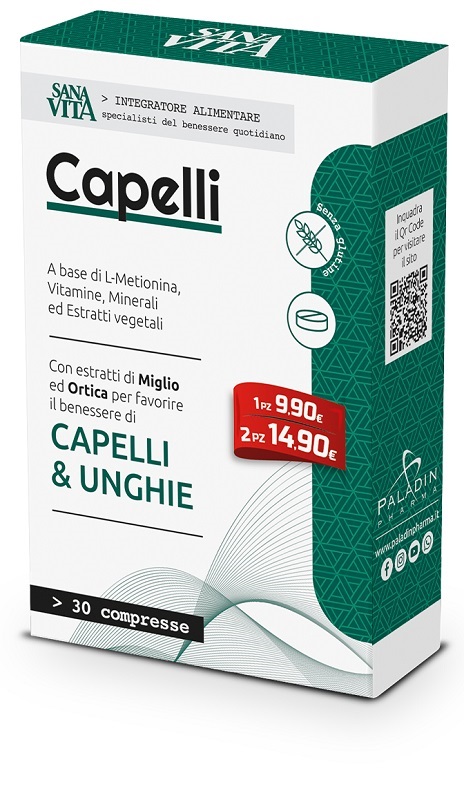 SANAVITA CAPELLI 30 COMPRESSE - latuafarmacia.org