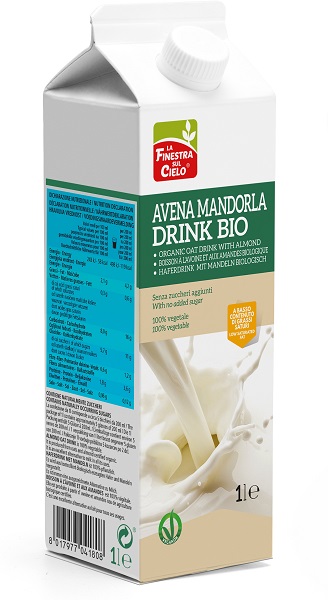 BEVANDA AVENA CON MANDORLA BIO 1 LITRO - latuafarmacia.org