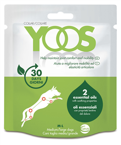 YOOS COLLARE CANE TAGLIA MEDIUM/LARGE A BASE DI OLI ESSENZALI - latuafarmacia.org