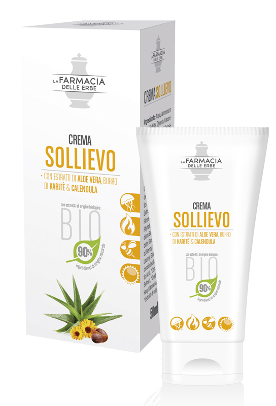 FARMACIA DELLE ERBE CREMA SOLLIEVO ALOE BIO 50 ML - latuafarmacia.org