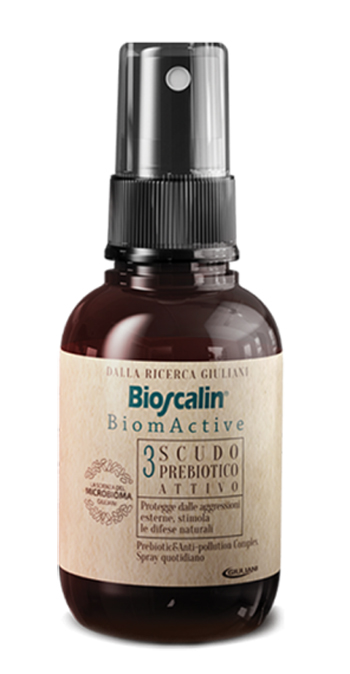 BIOSCALIN BIOMACTIVE SCUDO PREBIOTICO ATTIVO 100 ML - latuafarmacia.org