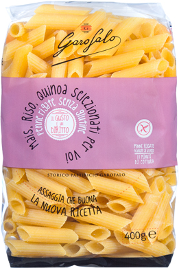 GAROFALO PENNE RIGATE SENZA GLUTINE 400 G - latuafarmacia.org