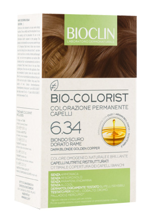 BIOCLIN BIO COLORIST 6,34 BIONDO SCURO DORATO RAME - latuafarmacia.org