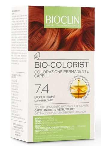 BIOCLIN BIO COLORIST 7,4 BIONDO RAME - latuafarmacia.org