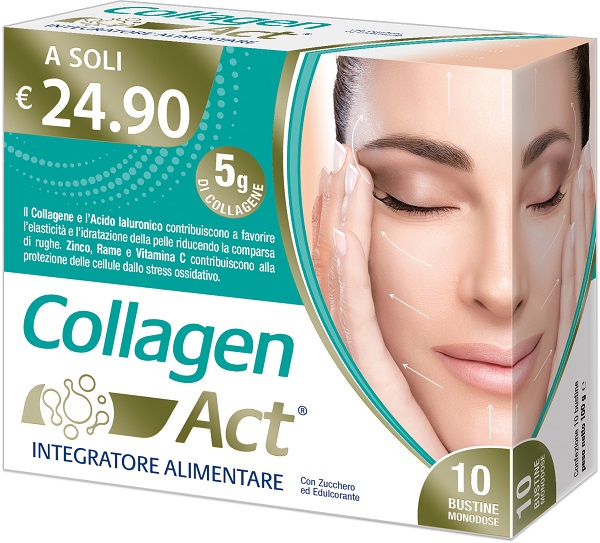 COLLAGEN ACT 10 BUSTINE MONODOSE - latuafarmacia.org