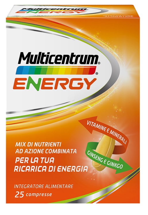 MULTICENTRUM MC ENERGY 25 COMPRESSE - latuafarmacia.org