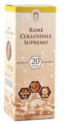 RAME COLLOIDALE SUPREMO 20PPM 100 ML - latuafarmacia.org
