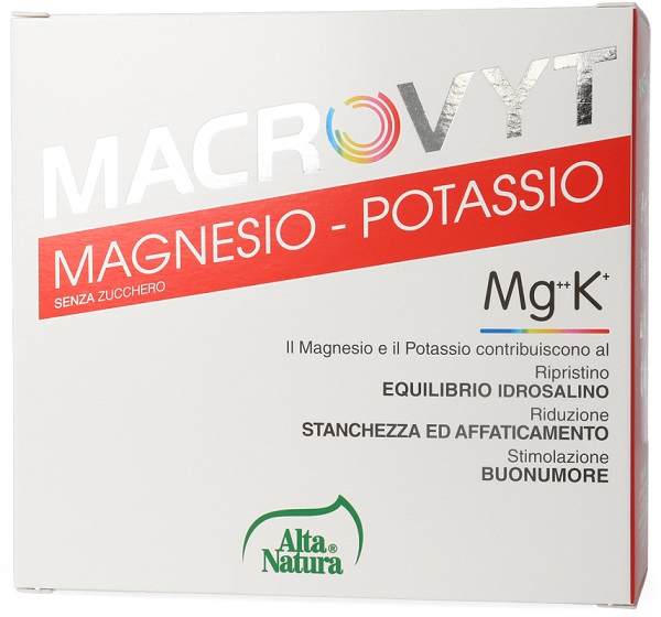 MACROVYT MAGNESIO/POTASSIO 18 BUSTINE - latuafarmacia.org