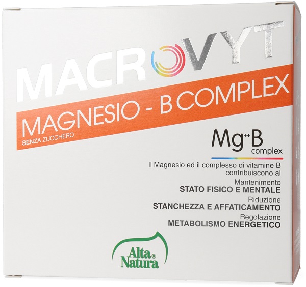 MACROVYT MAGNESIO B COMPLEX 18 BUSTINE - latuafarmacia.org