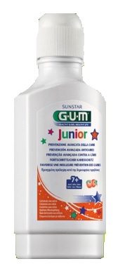 GUM JUNIOR MONSTER COLLUTORIO 300 ML PER BAMBINI DAI 6 ANNI IN SU - latuafarmacia.org