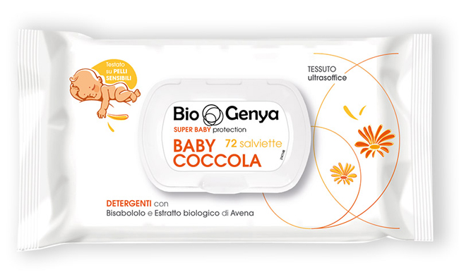 BIOGENYA SUPER BABY PROTECTION 72 SALVIETTE BABY COCCOLA DETERGENTI - latuafarmacia.org