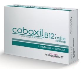 COBAXIL B12 1000 MCG 5 COMPRESSE SUBLINGUALI - latuafarmacia.org