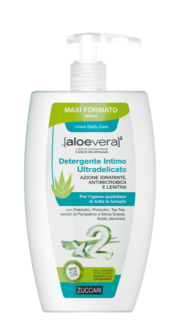 ALOEVERA2 DETERGENTE INTIMO ULTRADELICATO 400 ML - latuafarmacia.org