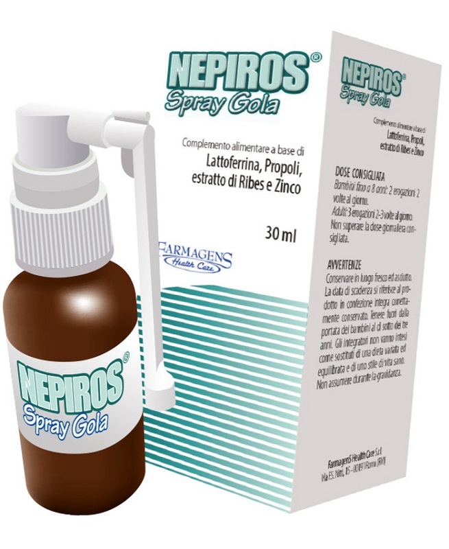NEPIROS SPRAY GOLA 30 ML NUOVA FORMULA - latuafarmacia.org