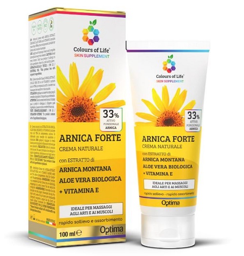 COLOURS OF LIFE SKIN SUPPLEMENT ARNICA FORTE 33% CREMA 100 ML - latuafarmacia.org