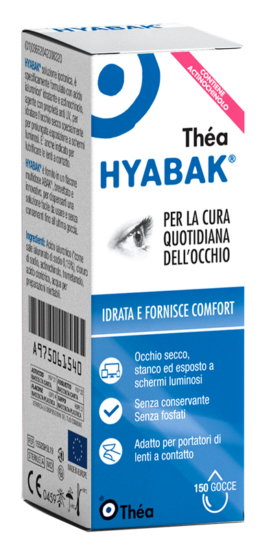 HYABAK SOLUZIONE OFTALMICA 5 ML - latuafarmacia.org