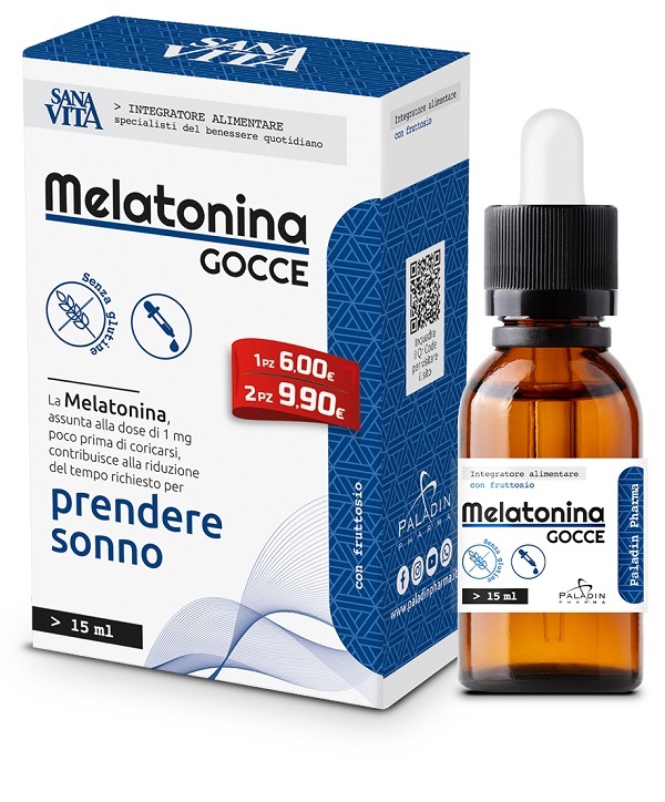 SANAVITA MELATONINA GOCCE 15 ML - latuafarmacia.org