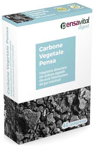 CARBONE VEGETALE PENSA 40 COMPRESSE - latuafarmacia.org