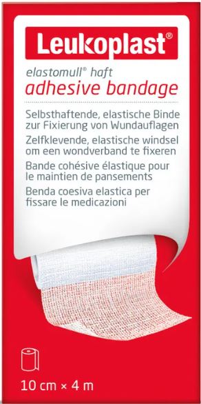 BENDA LEUKOPLAST ELASTOMULL HAFT 10 CM X 4 M - latuafarmacia.org
