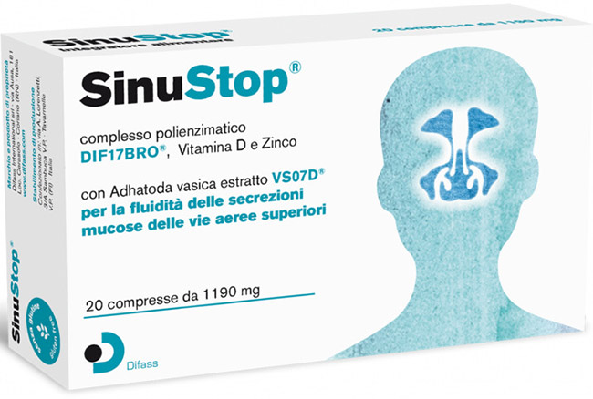SINUSTOP 20 COMPRESSE DA 1190 MG - latuafarmacia.org