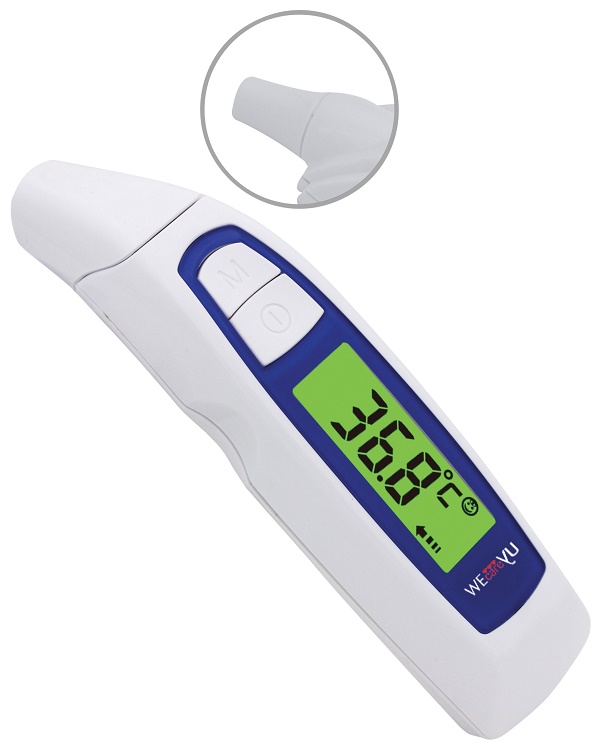TERMOMETRO FRONTE ORECCHIO OGGETTI WECAREYU FEVER MULTIUSE 1 PEZZO - latuafarmacia.org