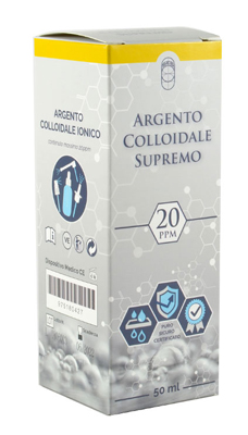 ARGENTO COLLOIDALE SUPREMO 20PPM CERTIFICATO SPRAY CON CONTAGOCCE + EROGATORE NASO + EROGATORE GOLA + EROGATORE PELLE - latuafarmacia.org