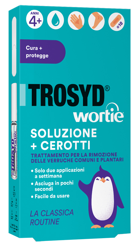 TROSYD WORTIE SOLUZIONE + CEROTTI - latuafarmacia.org