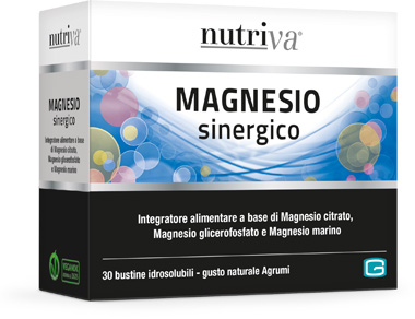 NUTRIVA MAGNESIO SINERGICO 30 BUSTINE - latuafarmacia.org