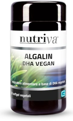 NUTRIVA ALGALIN DHA VEGAN 30 SOFTGEL VEGETALI - latuafarmacia.org