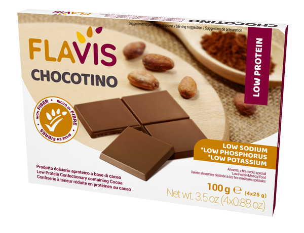 FLAVIS CHOCOTINO 4 PORZIONI DA 25 G - latuafarmacia.org
