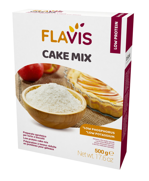 FLAVIS CAKE MIX PREPARATO PER TORTE E BISCOTTI APROTEICI 500 G - latuafarmacia.org