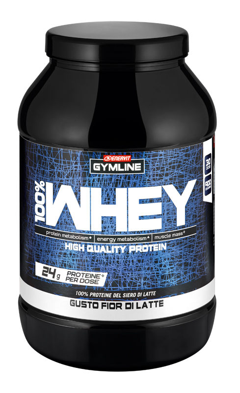 GYMLINE 100% WHEY CONCENTRATE LATTE 900 G - latuafarmacia.org