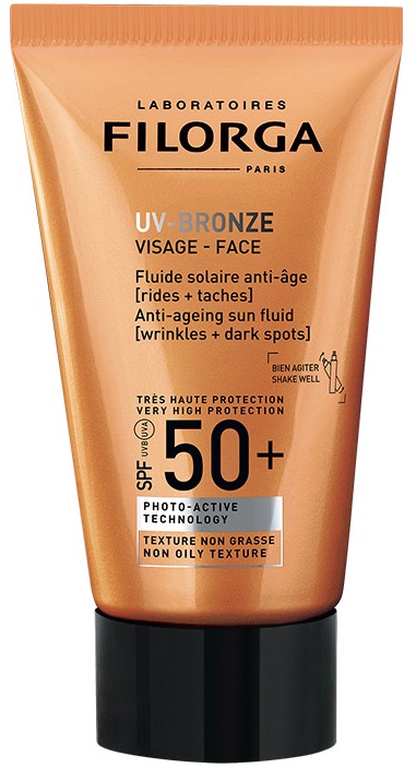 FILORGA UV BRONZE FACE 50+ 40 ML - latuafarmacia.org