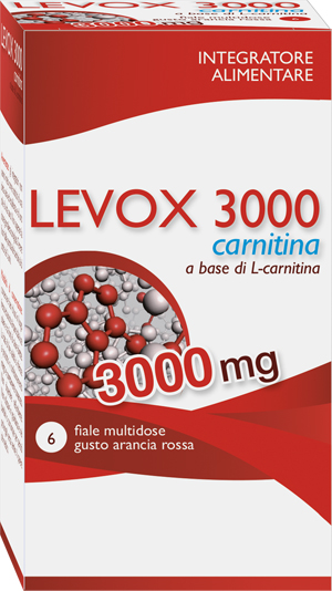 LEVOX 3000 CARNITINA 6 FLACONCINI DA 25 ML - latuafarmacia.org