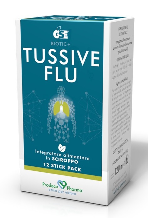 GSE TUSSIVE FLU 12 STICKPACK - latuafarmacia.org