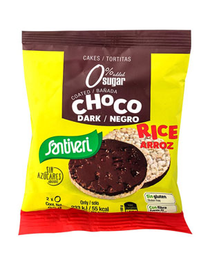 GALLETTE DI RISO RICOPERTE DI CIOCCOLATO 25 G - latuafarmacia.org