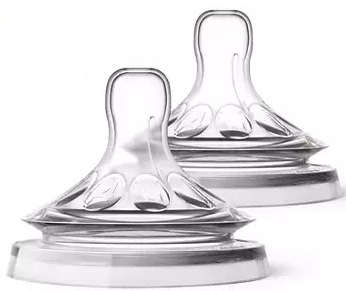 AVENT 2 TETTARELLE NATURAL FLUSSO ABBONDANTE 4 FORI - latuafarmacia.org